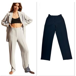 Aritzia Wilfred Anthem Black Trouser Pants